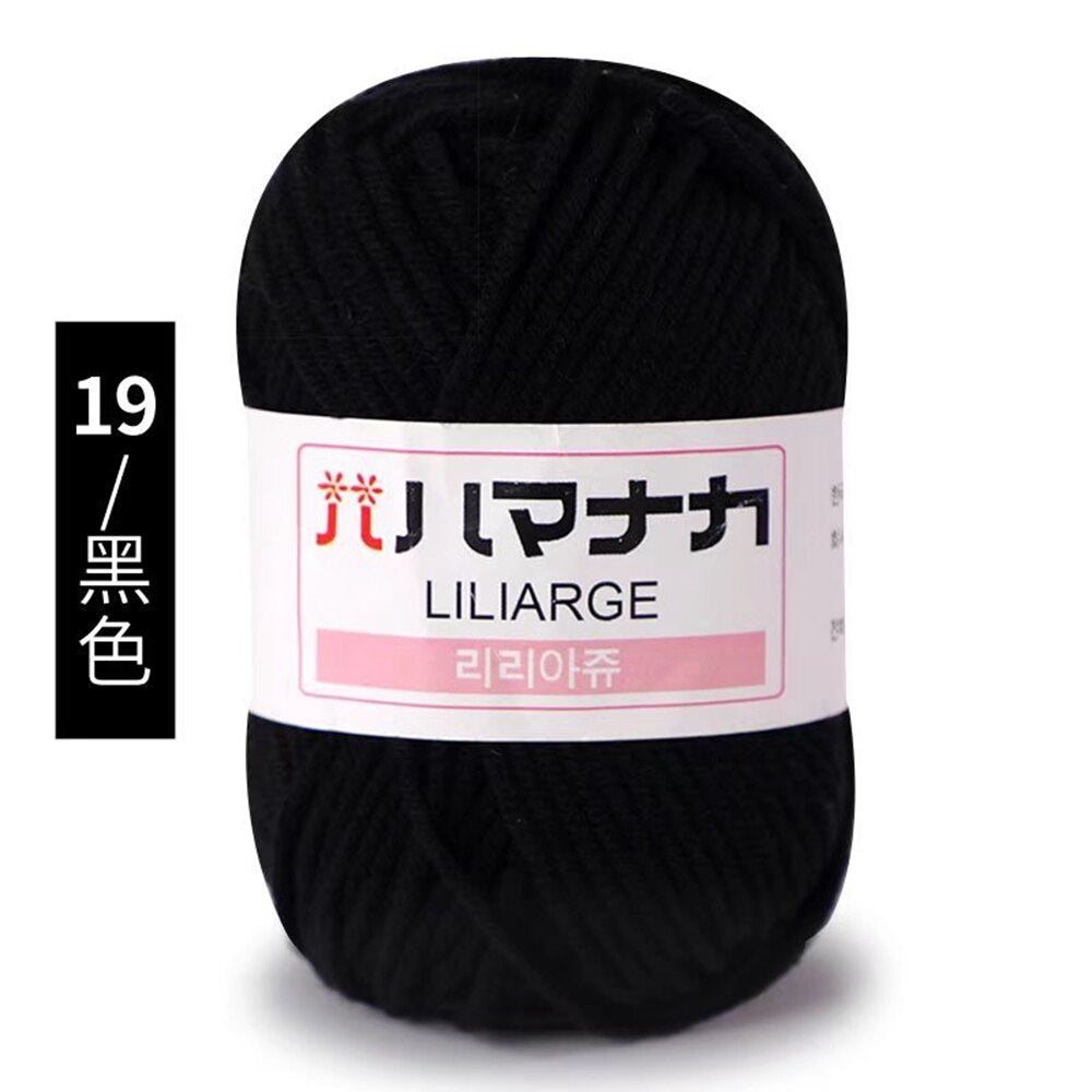 25g 4ply Milk Cotton Yarn Anti-Pilling (10/pack)