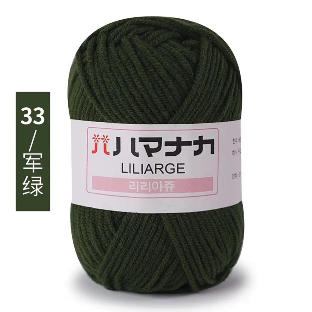 25g 4ply Milk Cotton Yarn Anti-Pilling (10/pack)