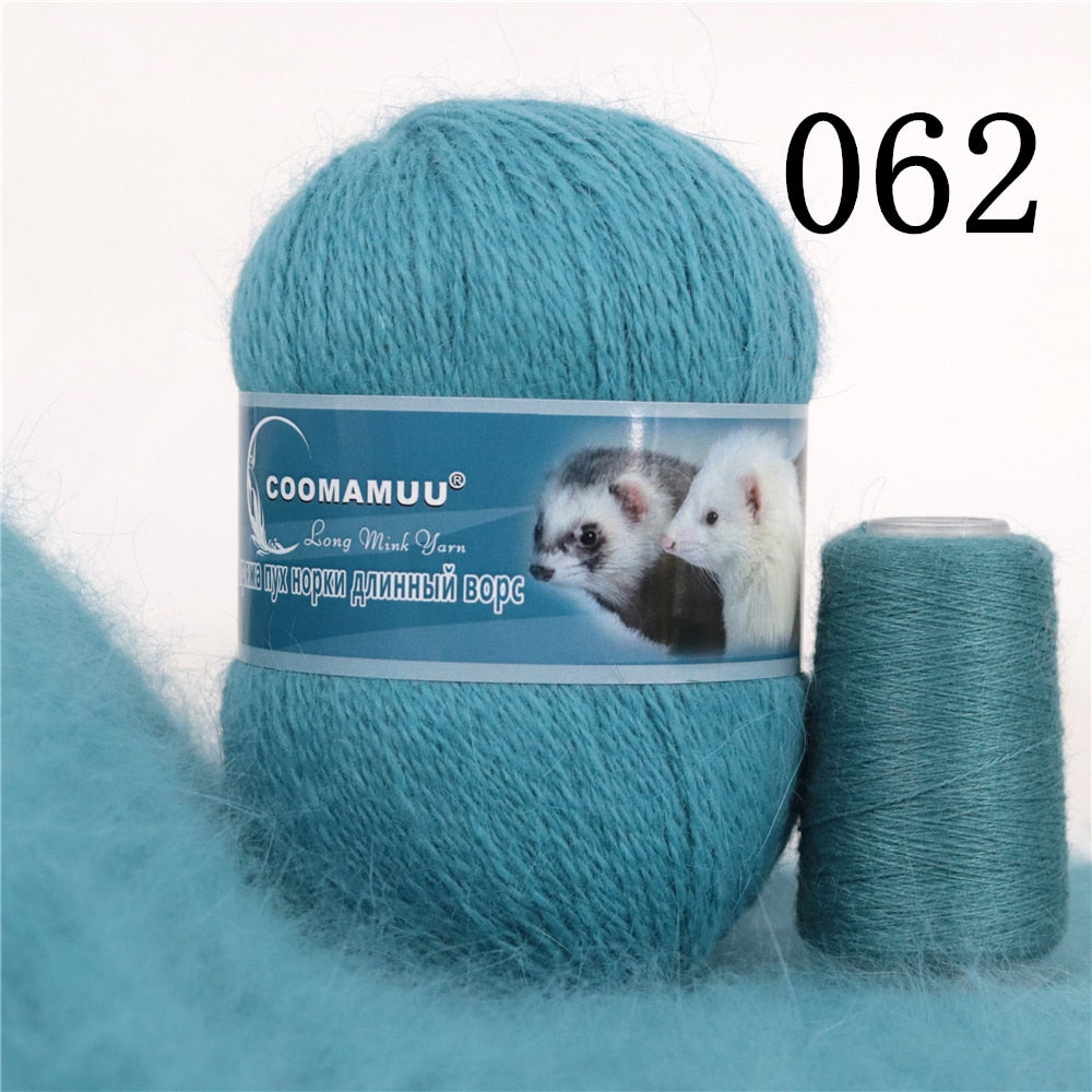 70g/Pcs High Quality Soft Mink Velvet Wool Yarn