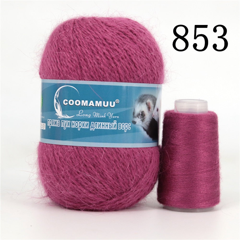 Plush Mink Cashmere Yarn Anti-pilling Fine Quality