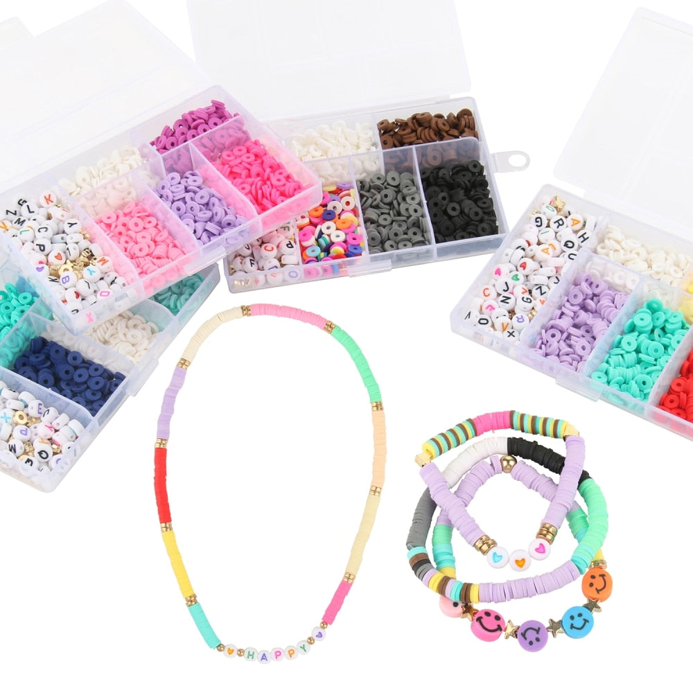 15 Style Mix Polymer Clay Acrylic Jewelry Making Kits