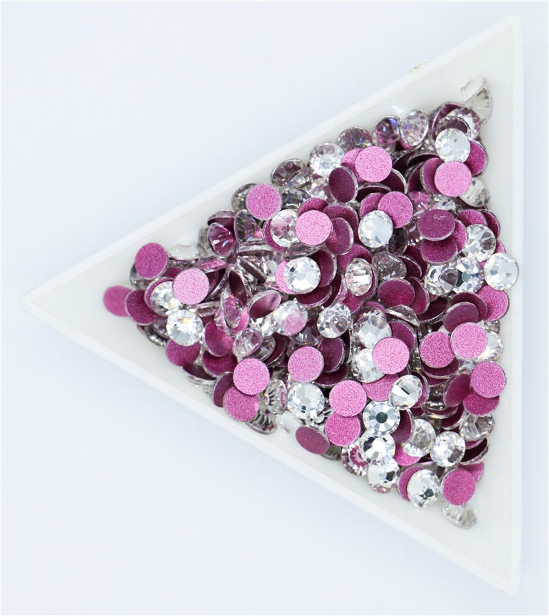 FlatBack Glitter/Crystal Rhinestones