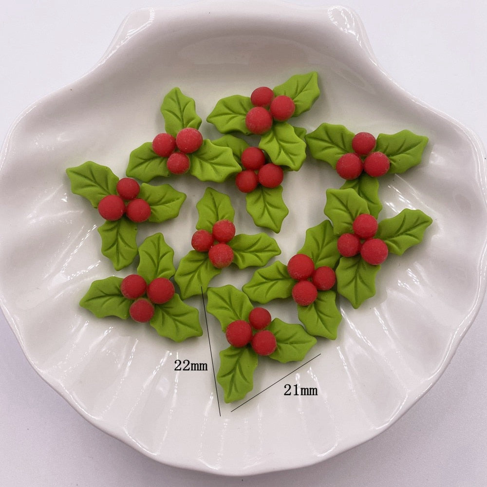 Resin Flatback Christmas (12/pack, style options)