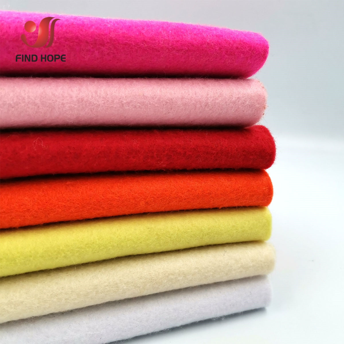 7 Rolls Soft Felt Fabric Non-woven