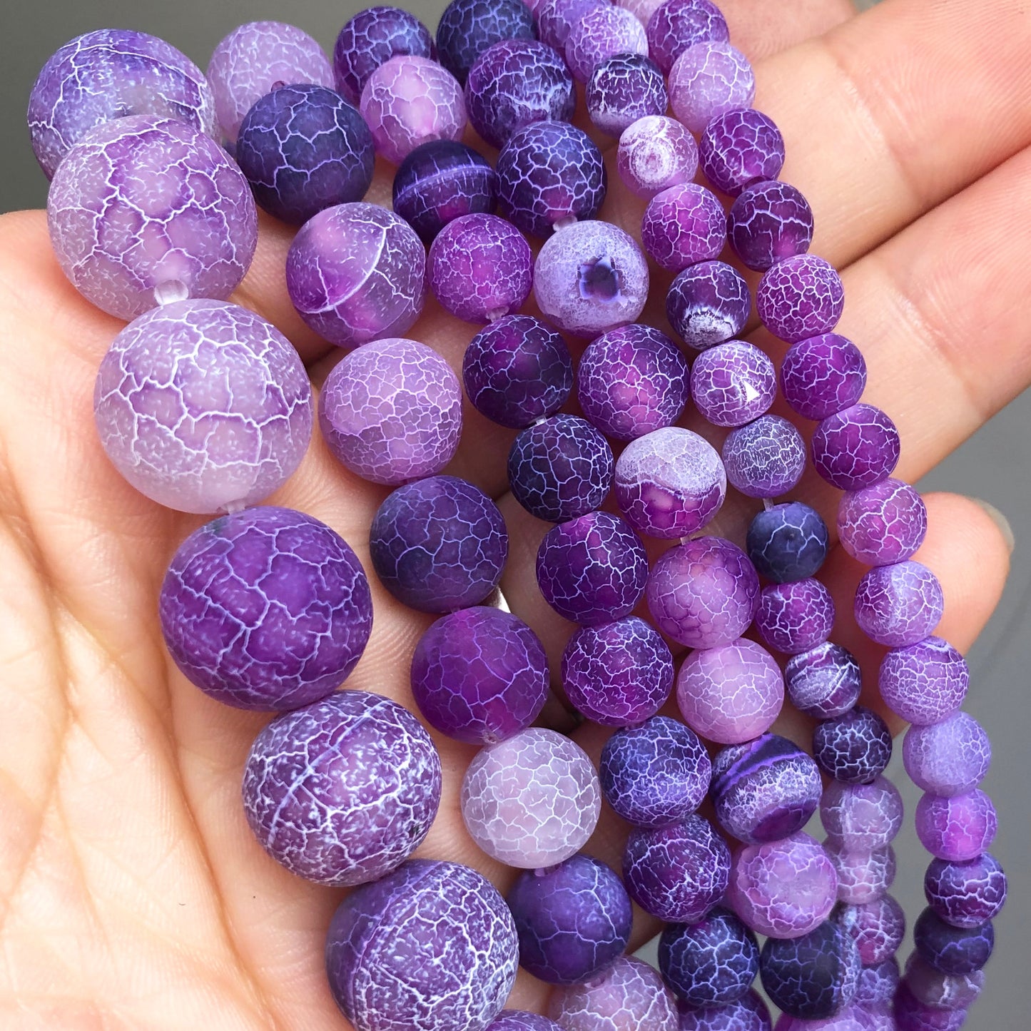 Natural Stone Loose Spacer Beads