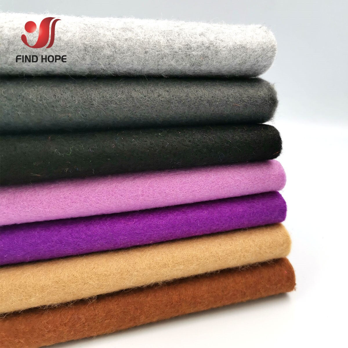 7 Rolls Soft Felt Fabric Non-woven