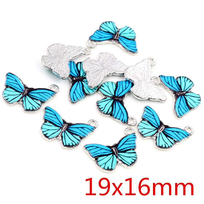 Colorful Butterfly Charms