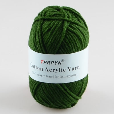 Cotton Blended Worsted Yarn