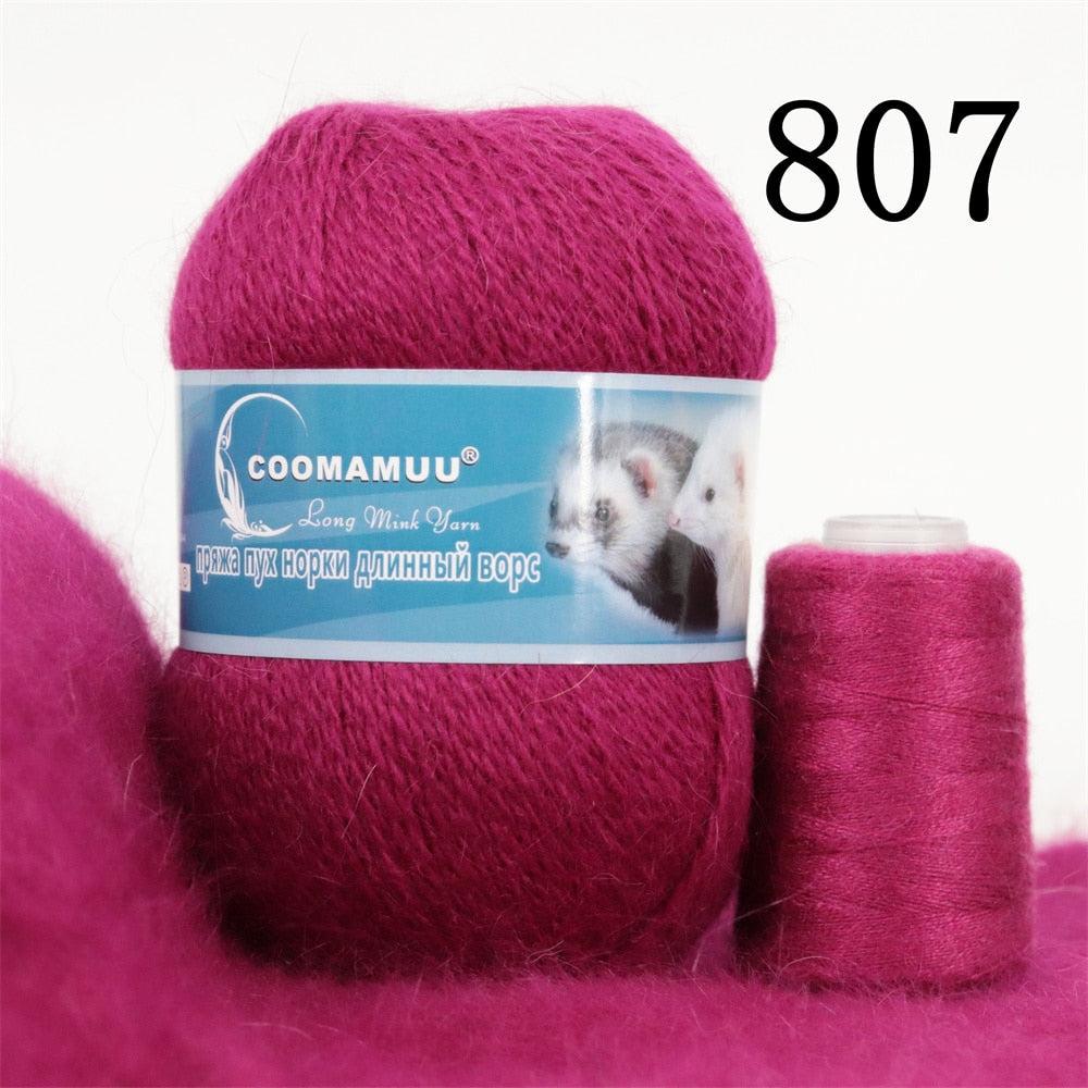 Plush Mink Cashmere Yarn Anti-pilling Fine Quality