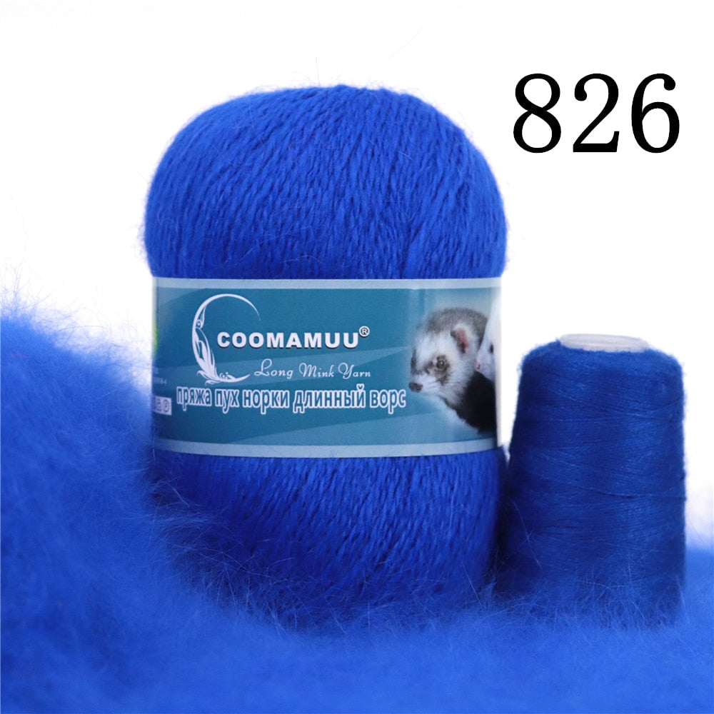 Plush Mink Cashmere Yarn Anti-pilling Fine Quality