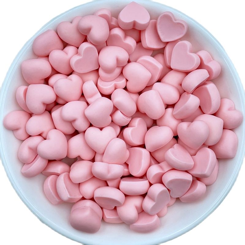 Resin Flatback Mini Cartoon Hearts (36/pack, color options)