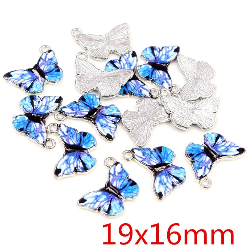 Colorful Butterfly Charms