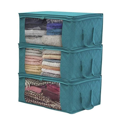 Quilt Storage Bag With Lid