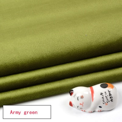 0.7 mm  Thick Plush Velvet Fabric