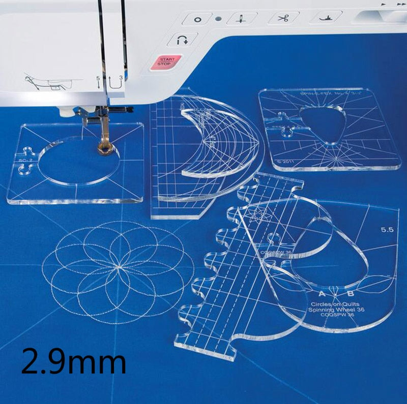 Ruler Template Sampler Set