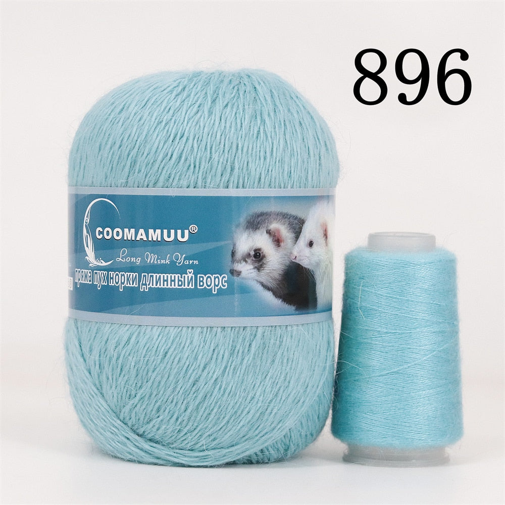 Plush Mink Cashmere Yarn Anti-pilling Fine Quality