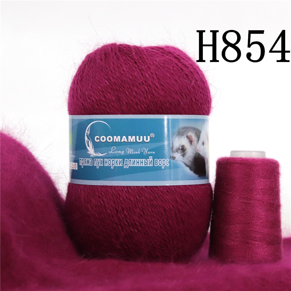 Plush Mink Cashmere Yarn Anti-pilling Fine Quality