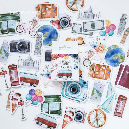 Travel Stickers (46/pack)