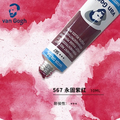 Van Gogh Watercolor Paint Tube (10ml tube, 24 color selctions)