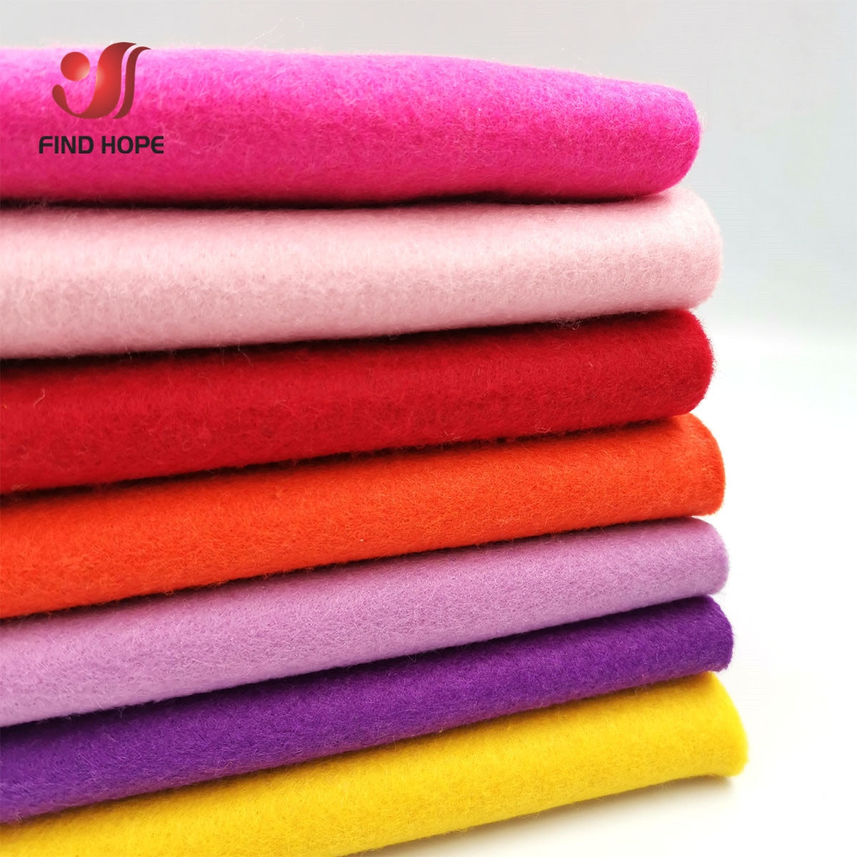 7 Rolls Soft Felt Fabric Non-woven