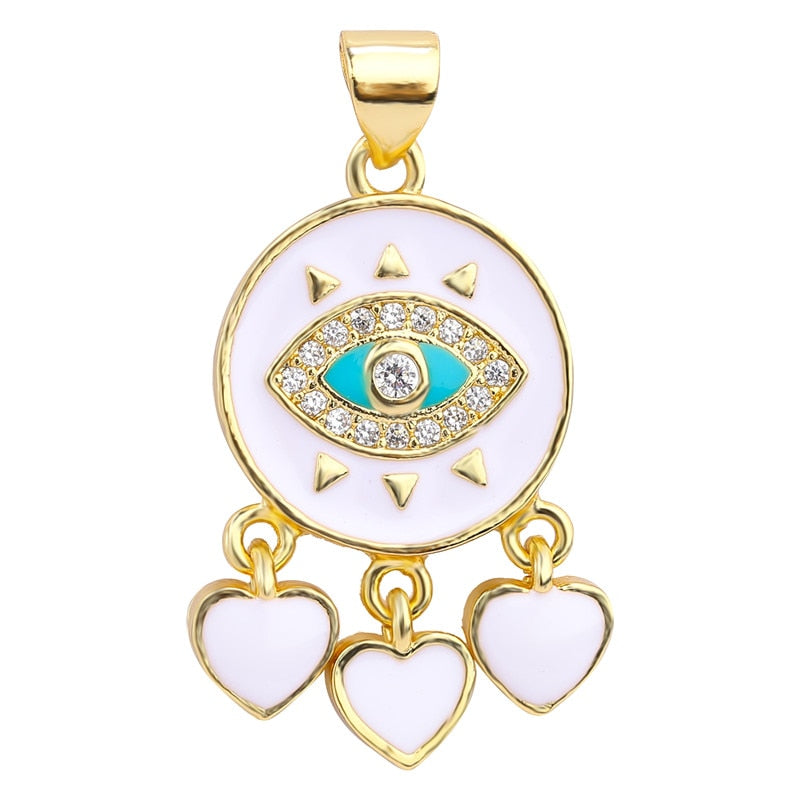 Enamel Charm Pendant (style option)