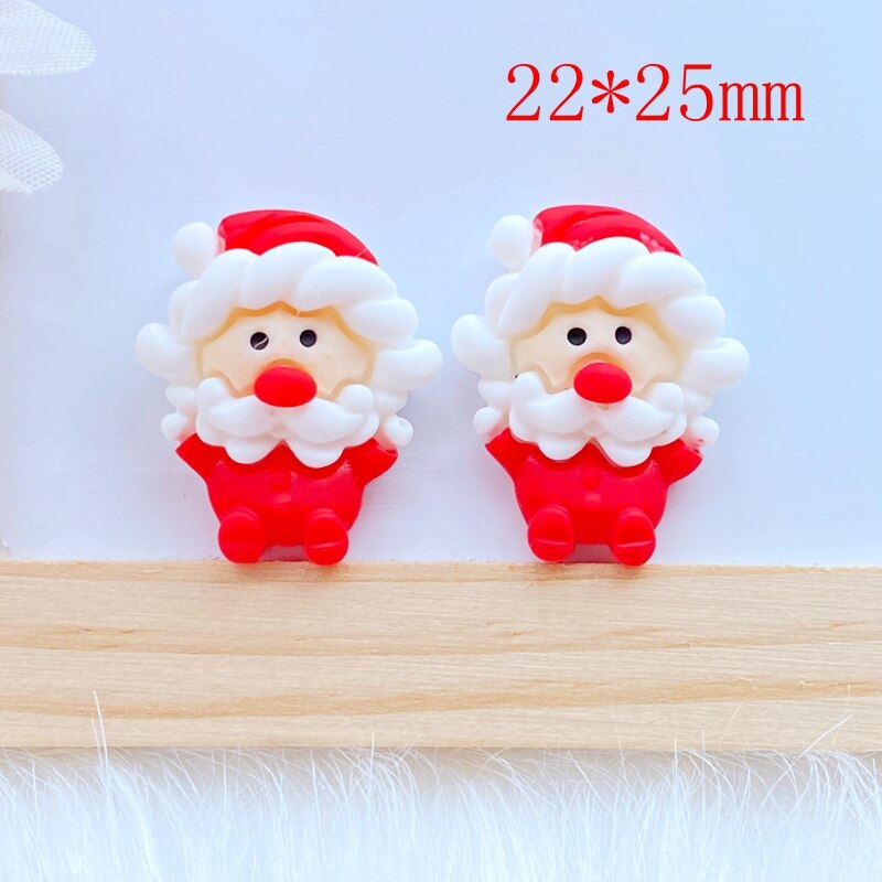 Christmas Collection Flat Back Resin