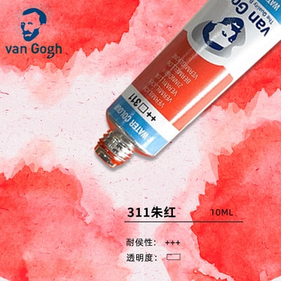 Van Gogh Watercolor Paint Tube (10ml tube, 24 color selctions)