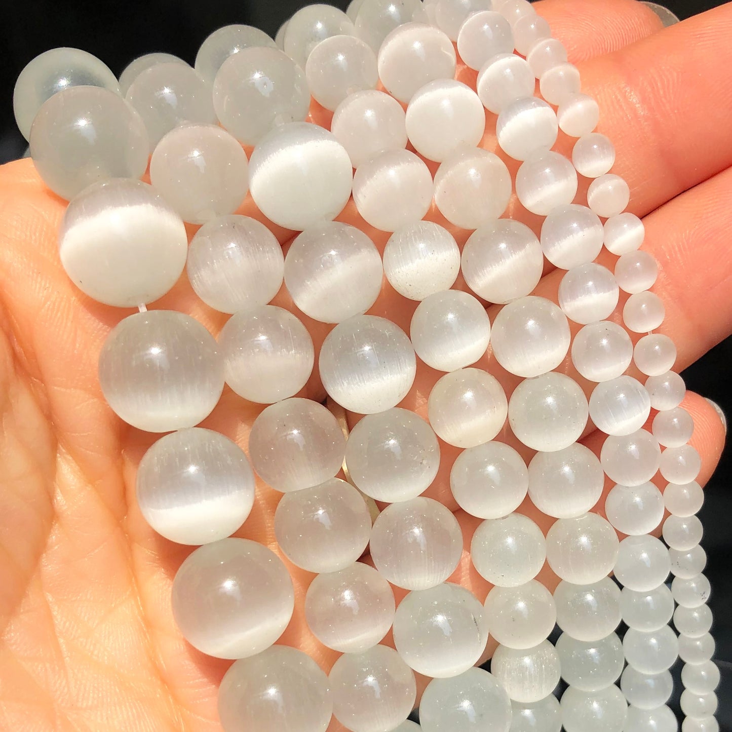 Natural Stone Loose Spacer Beads