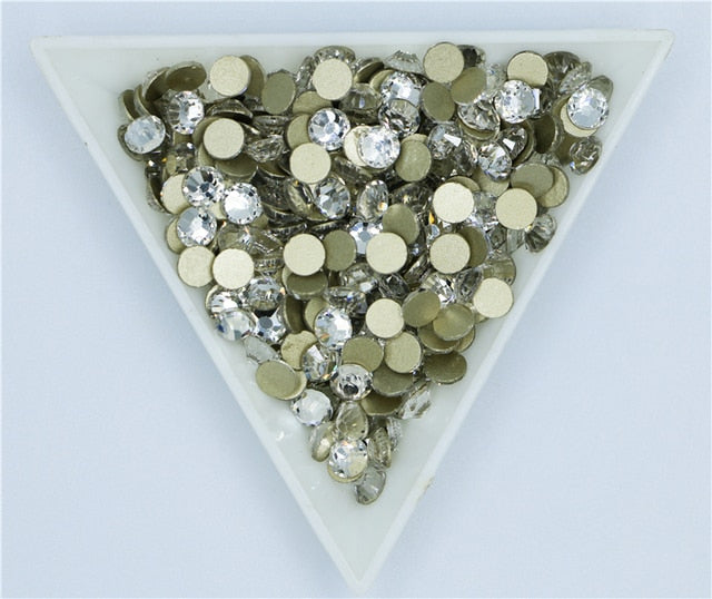 FlatBack Glitter/Crystal Rhinestones