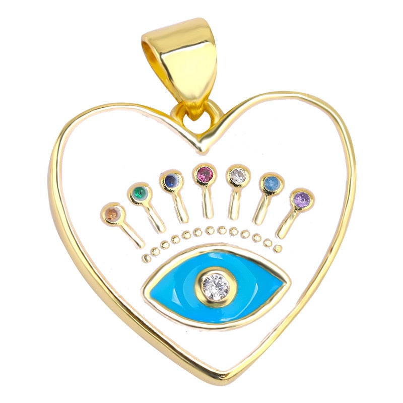 Enamel Charm Pendant (style option)