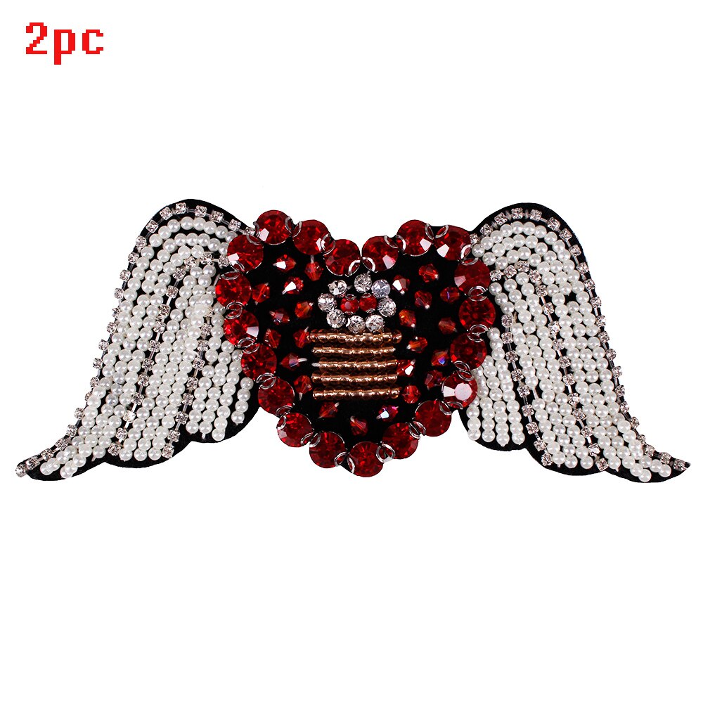 Rhinestone Sequin Applique Patches