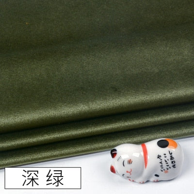 0.7 mm  Thick Plush Velvet Fabric