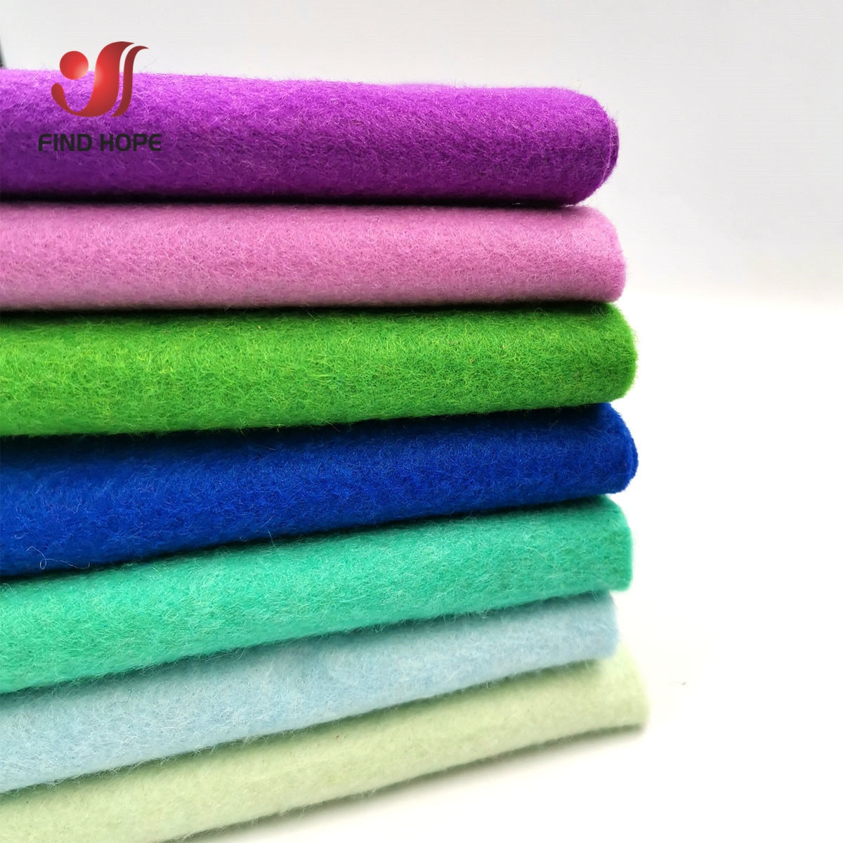 7 Rolls Soft Felt Fabric Non-woven