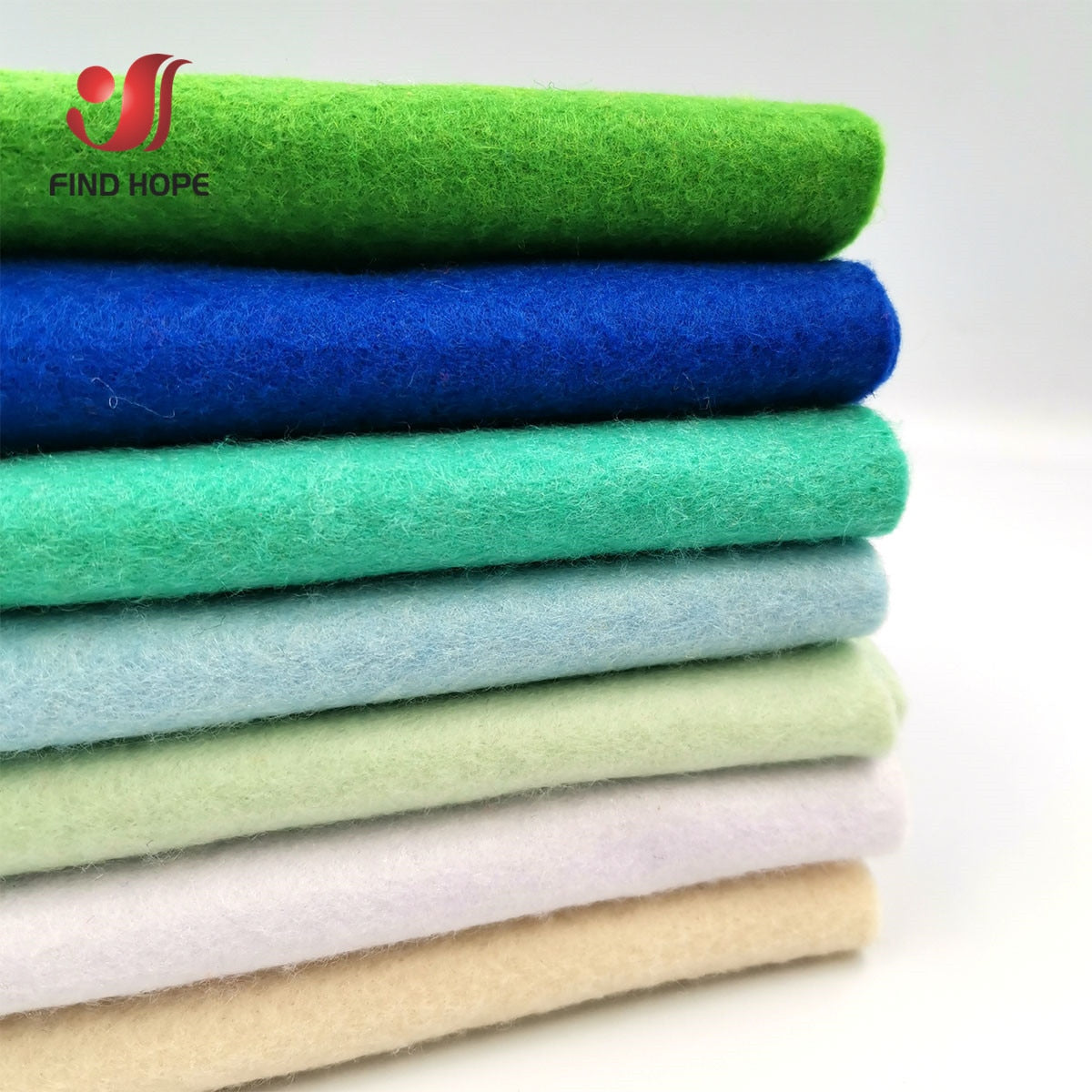 7 Rolls Soft Felt Fabric Non-woven