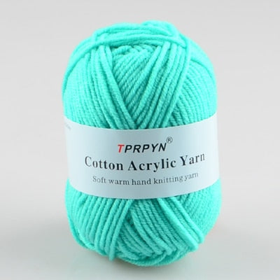 Cotton Blended Worsted Yarn