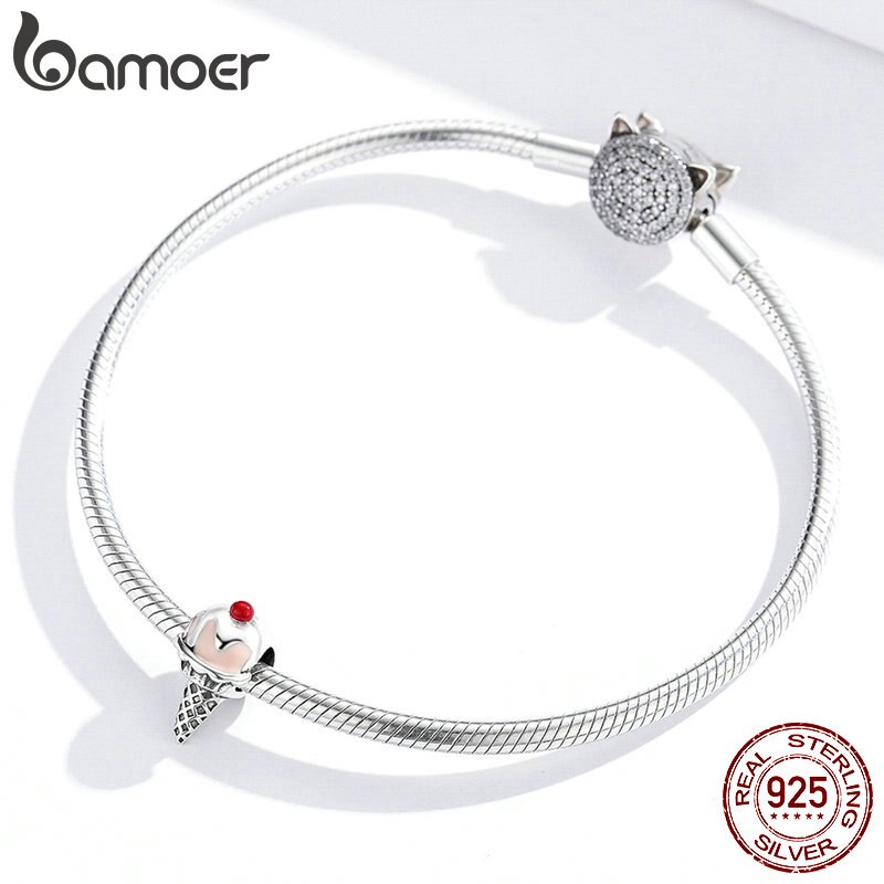 Bamoer Bracelet Summer Series Sweet Cones Charm