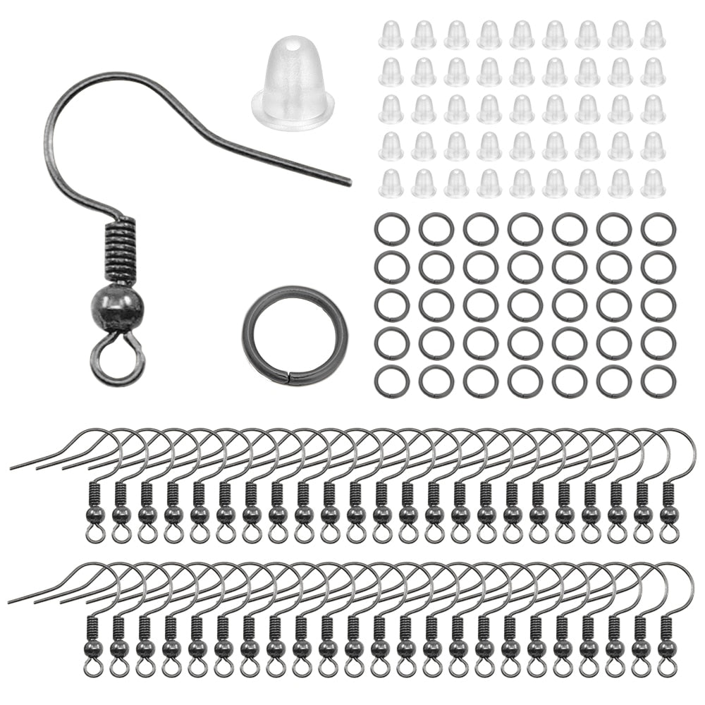 Hypoallergenic Earring Hook Kit (100 or 300/set)