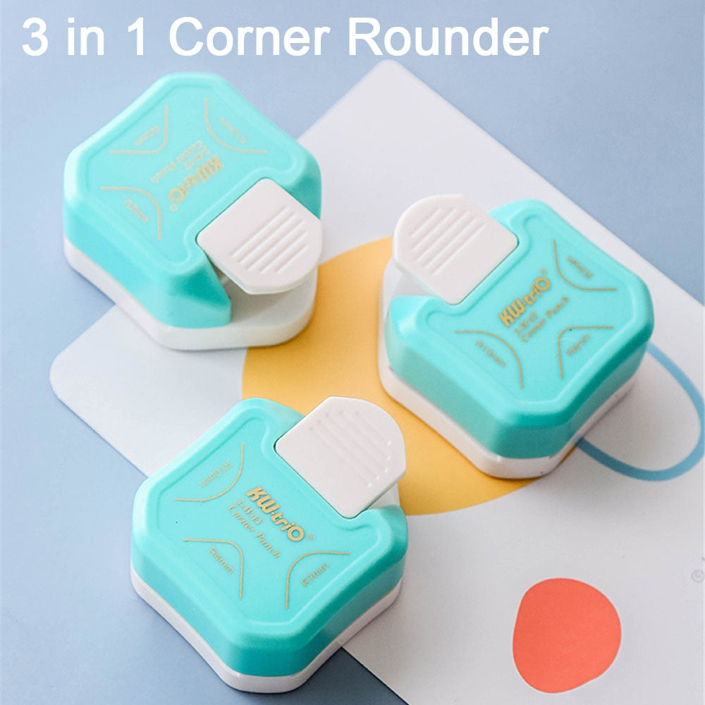 Corner Rounder Punch (pink or blue)