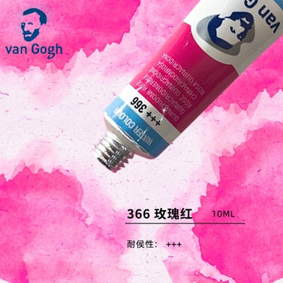 Van Gogh Watercolor Paint Tube (10ml tube, 24 color selctions)