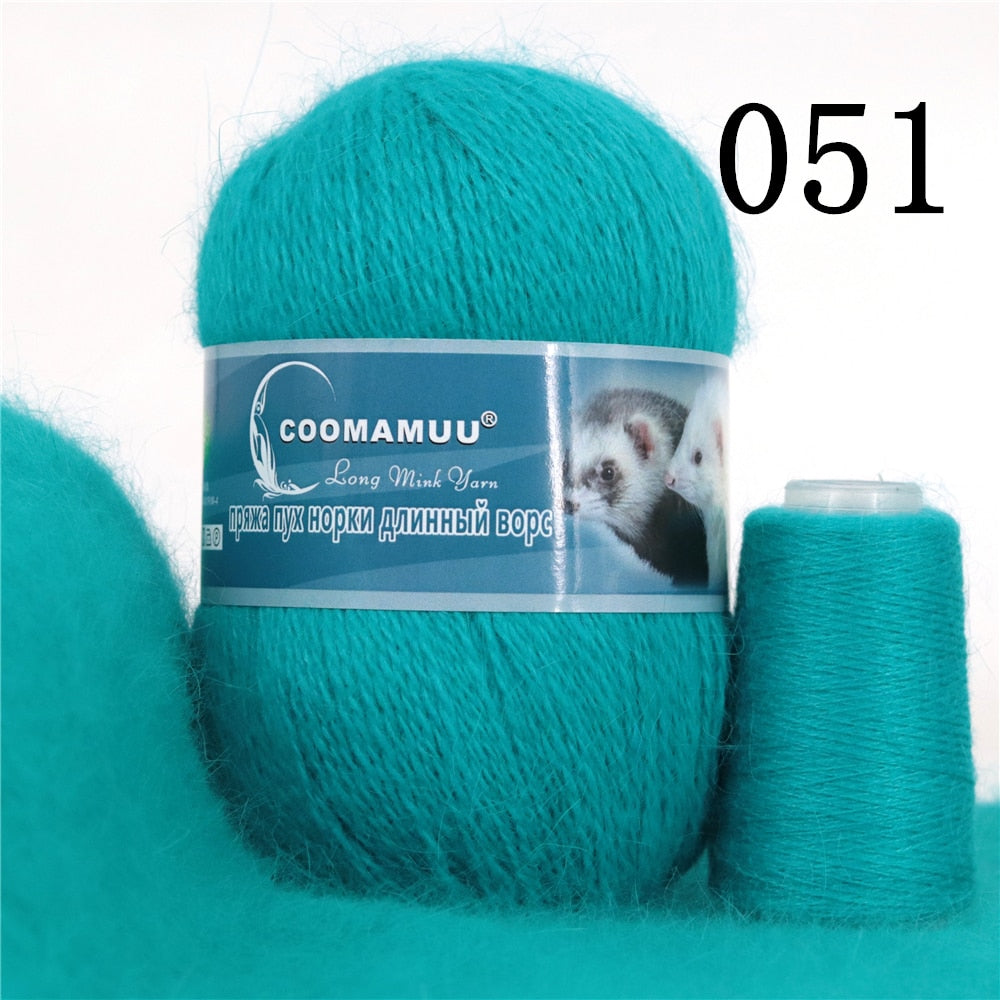 70g/Pcs High Quality Soft Mink Velvet Wool Yarn