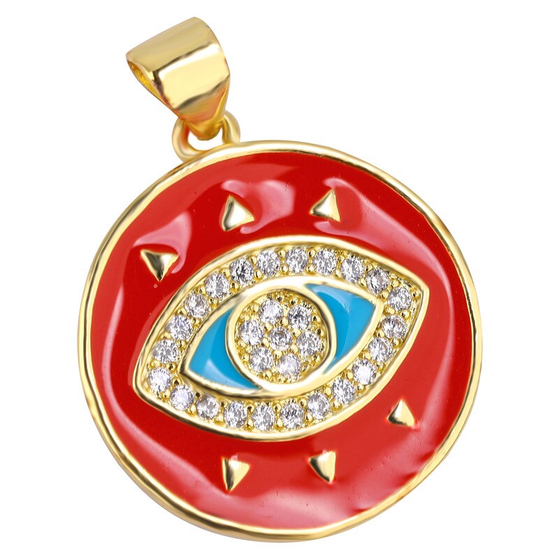 Enamel Charm Pendant (style option)