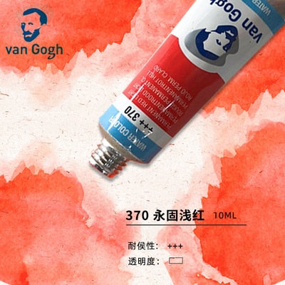 Van Gogh Watercolor Paint Tube (10ml tube, 24 color selctions)