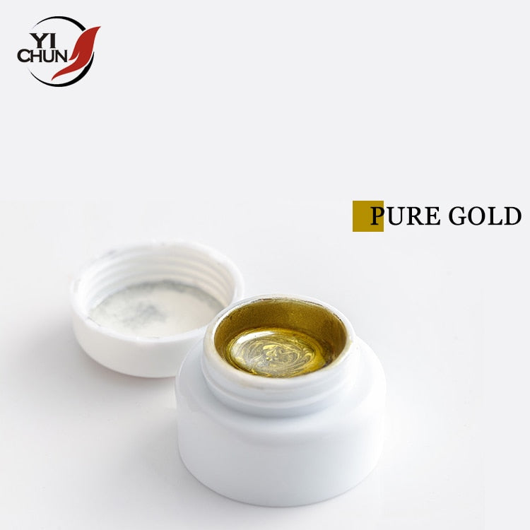 Thick Metallic Paint (Gold/Rose/Silver/24K, 5ml/jar)