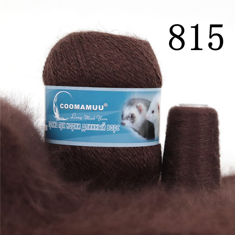 Plush Mink Cashmere Yarn Anti-pilling Fine Quality