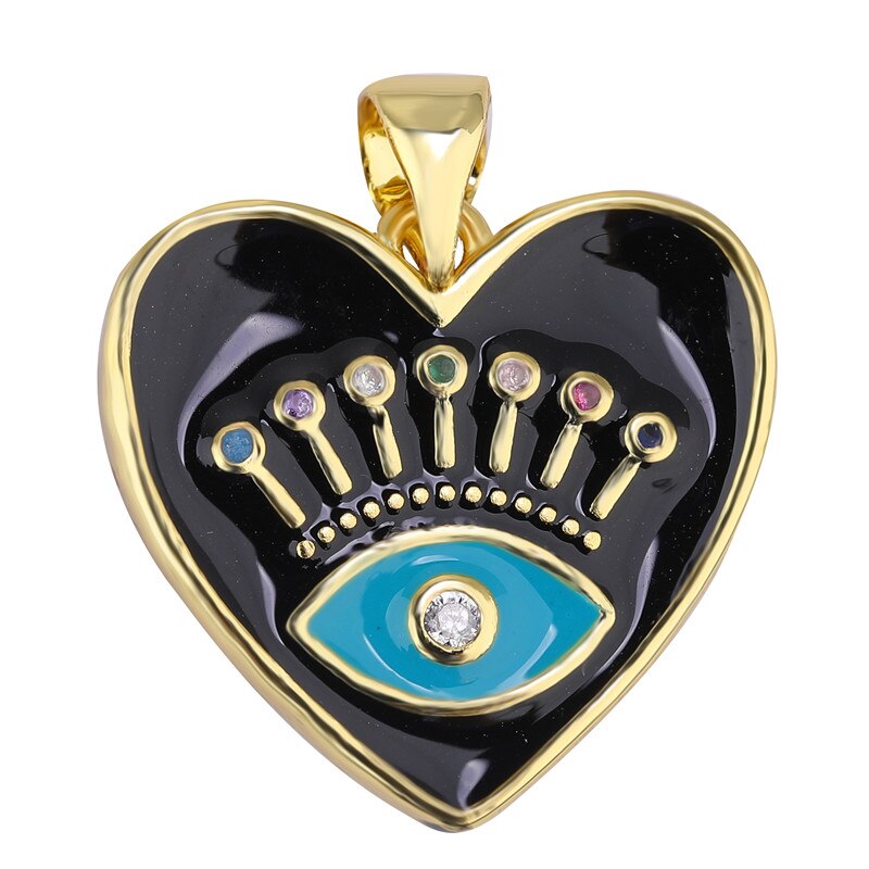 Enamel Charm Pendant (style option)