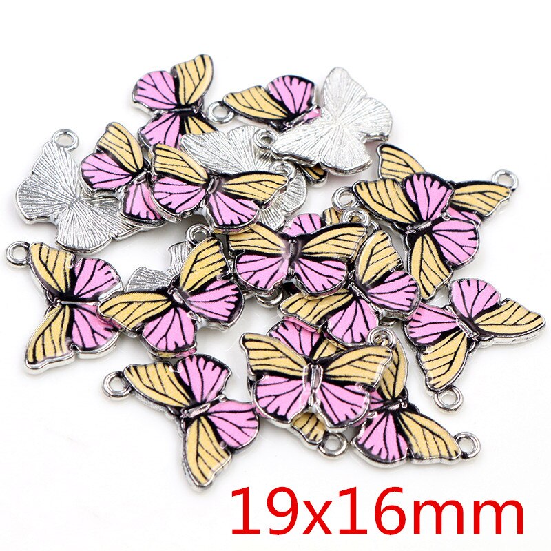 Colorful Butterfly Charms