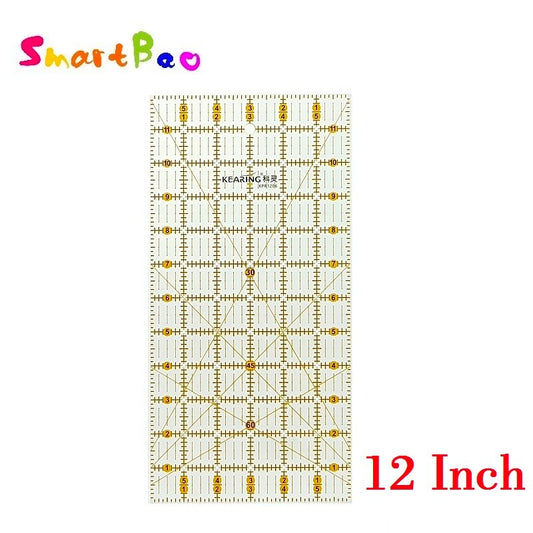 12x6 Sewing Ruler (3mm thick)