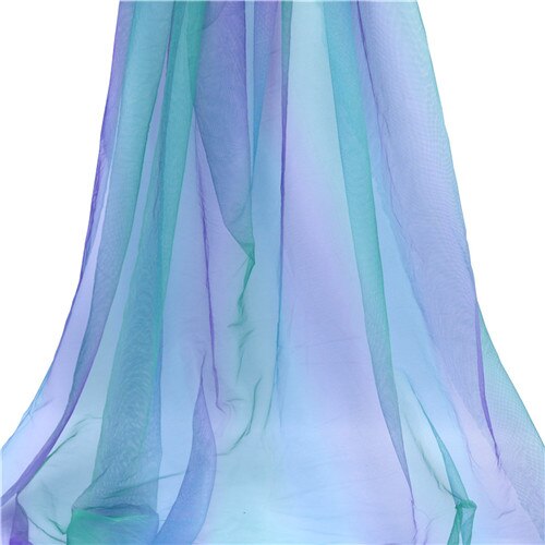 Colorful Printed Tulle Fabric