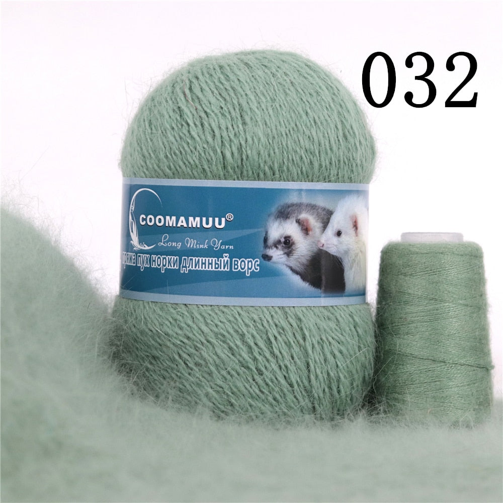 70g/Pcs High Quality Soft Mink Velvet Wool Yarn