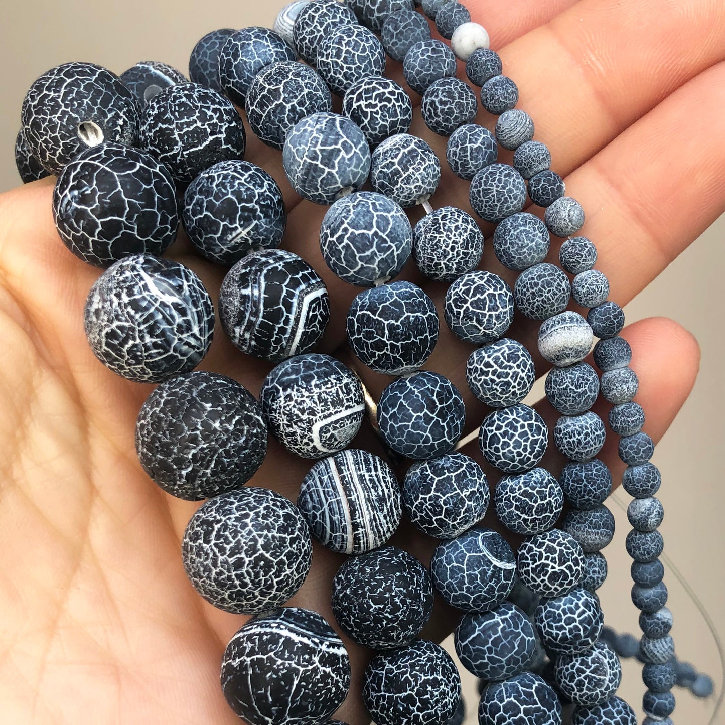 Natural Stone Loose Spacer Beads